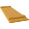 Ekena Millwork Americraft 4-Board (2 Batten) Wood Joined Board-n-Batten Shutters w/Ellipt Top, ARW101BE414X77TUH, PR ARW101BE414X77TUH - alternate 8